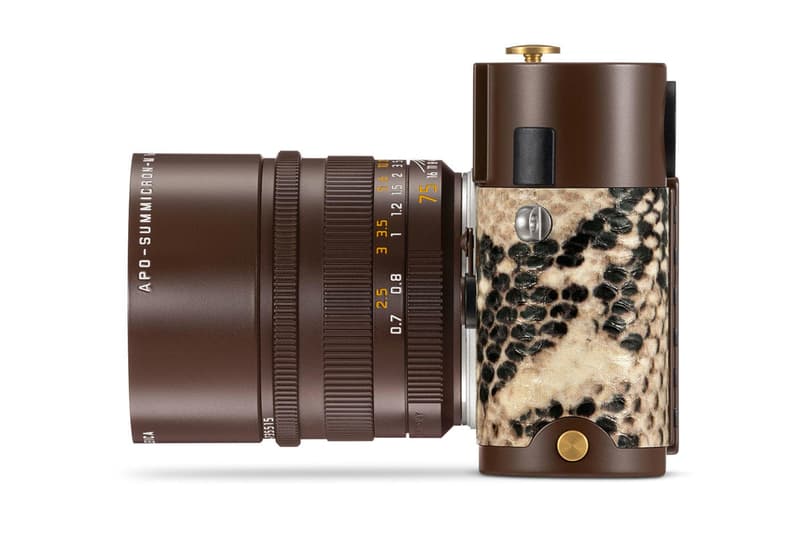 Leica x Lenny Kravitz M Monochrom Drifter Info cameras design singer actor musician germany photographer photography custom leather snake skin travel collectible collection