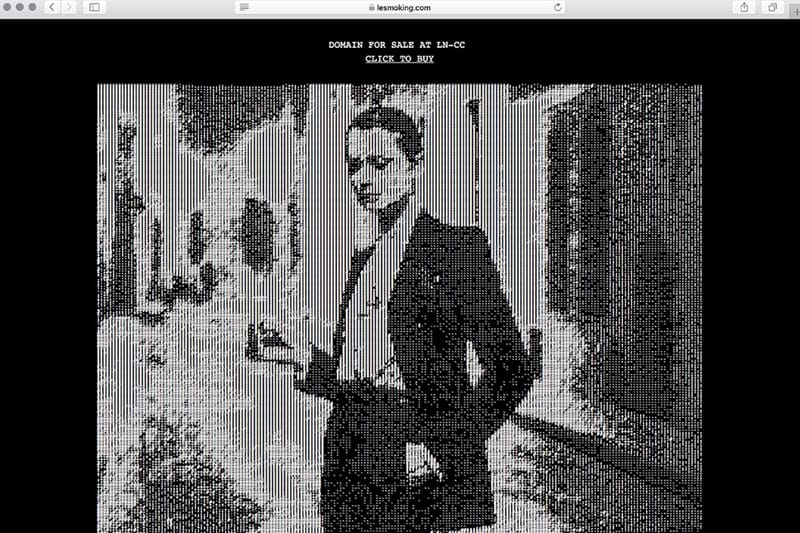 LN-CC to Sell STEVE OKLYN's YSL "LESMOKING.COM" Domain for $1.2M USD