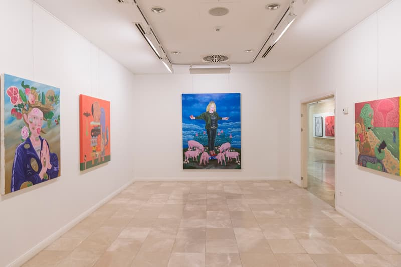 louie cordero ali elmaci the portrait exhibition saint pulcherie turkey artworks