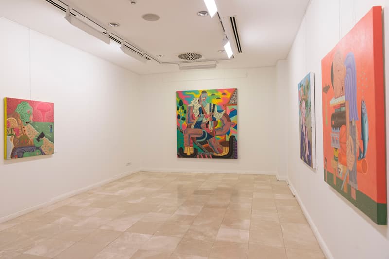 louie cordero ali elmaci the portrait exhibition saint pulcherie turkey artworks