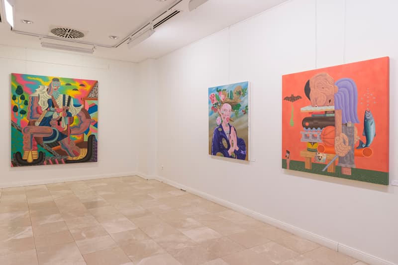 louie cordero ali elmaci the portrait exhibition saint pulcherie turkey artworks