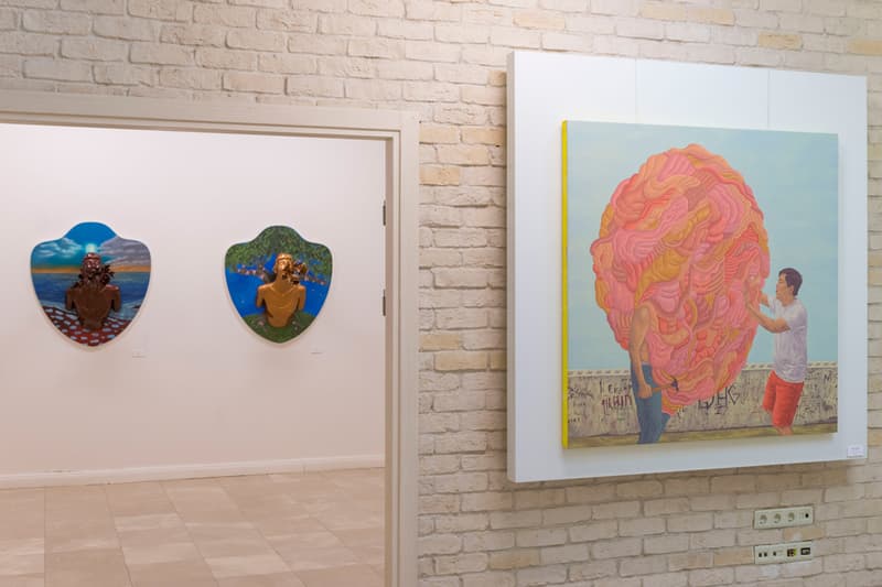 louie cordero ali elmaci the portrait exhibition saint pulcherie turkey artworks