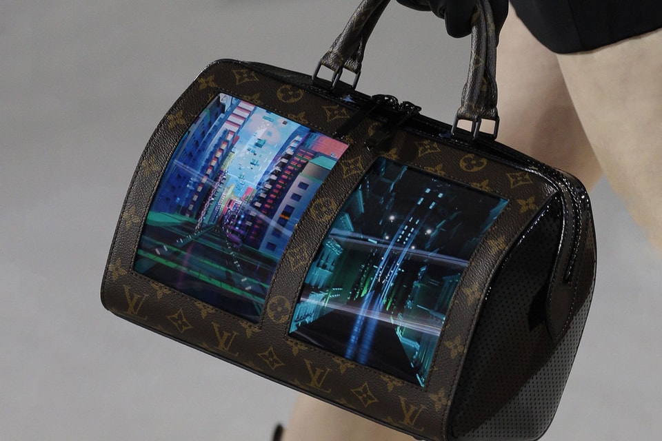 Louis Vuitton FW19 Fiber Optic Bag and Sneakers