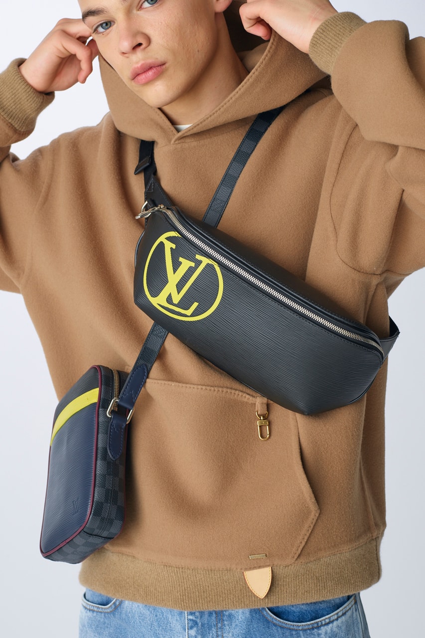 Louis Vuitton Accessories Epi Leather Collection ss19 spring summer 2019 bags patchwork graphite canvas damier danube christopher keepall bumbag may 31