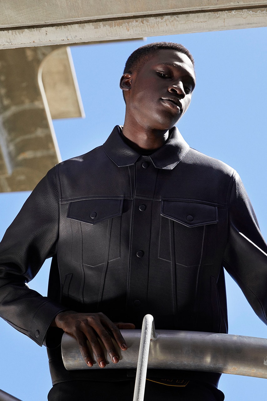 Lucien Clarke in Louis Vuitton Staples Edition editorial campaign imagery ss19 spring summer 2019 collection virgil abloh
