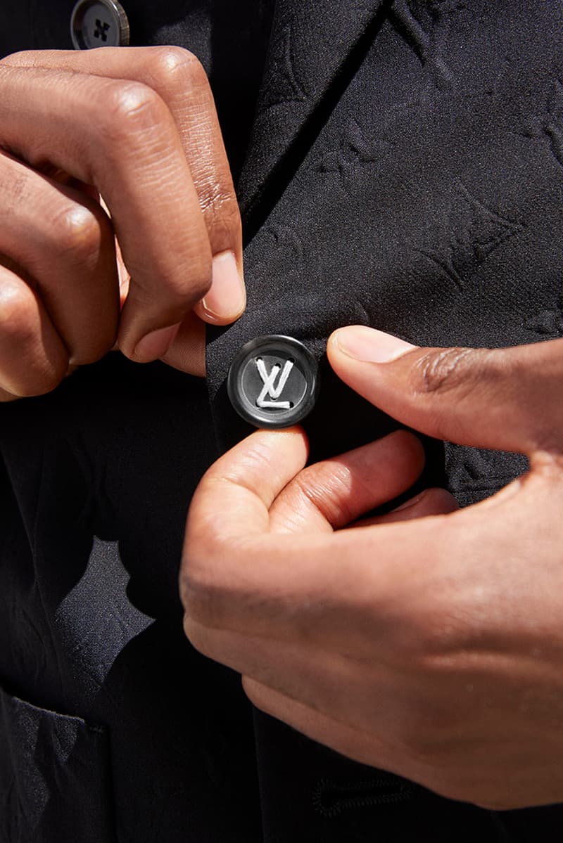 Lucien Clarke in Louis Vuitton Staples Edition editorial campaign imagery ss19 spring summer 2019 collection virgil abloh