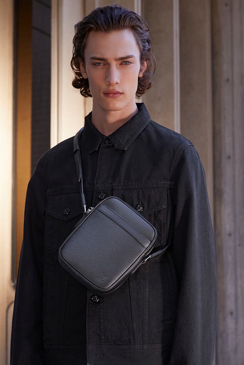 Lucien Clarke in Louis Vuitton Staples Edition editorial campaign imagery ss19 spring summer 2019 collection virgil abloh