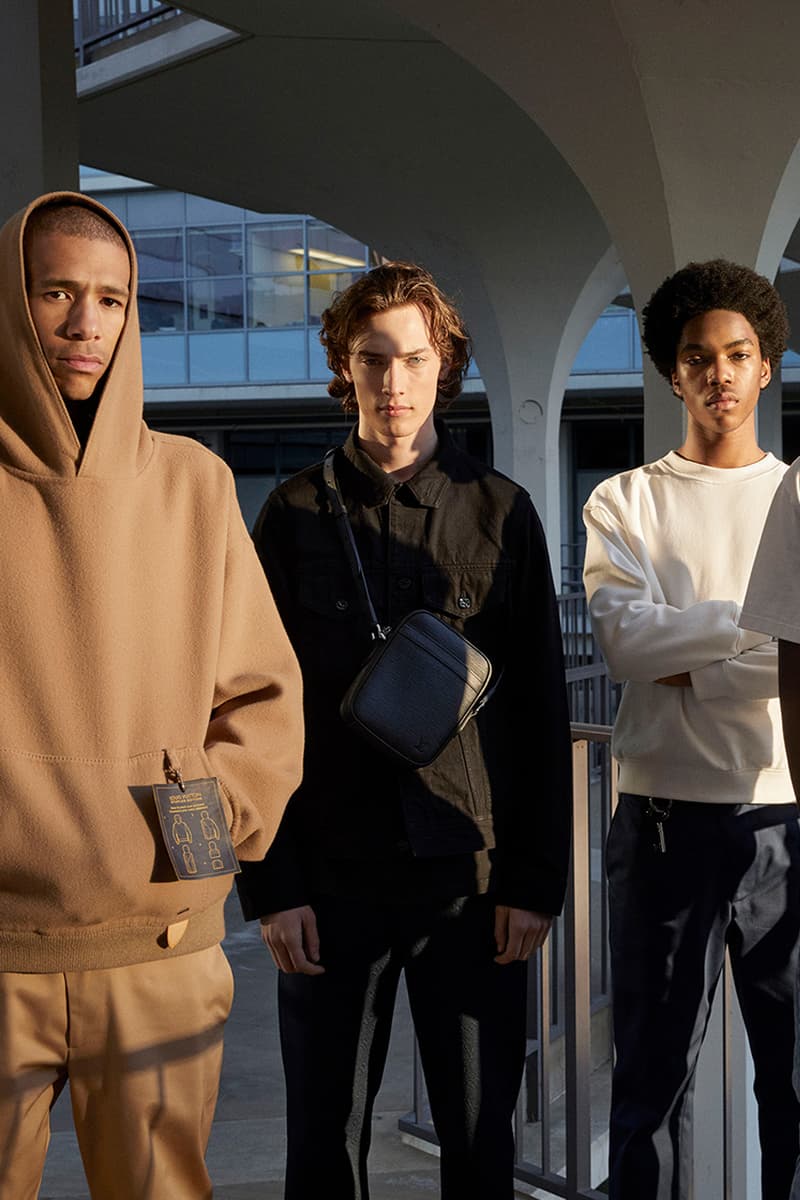 Lucien Clarke in Louis Vuitton Staples Edition editorial campaign imagery ss19 spring summer 2019 collection virgil abloh
