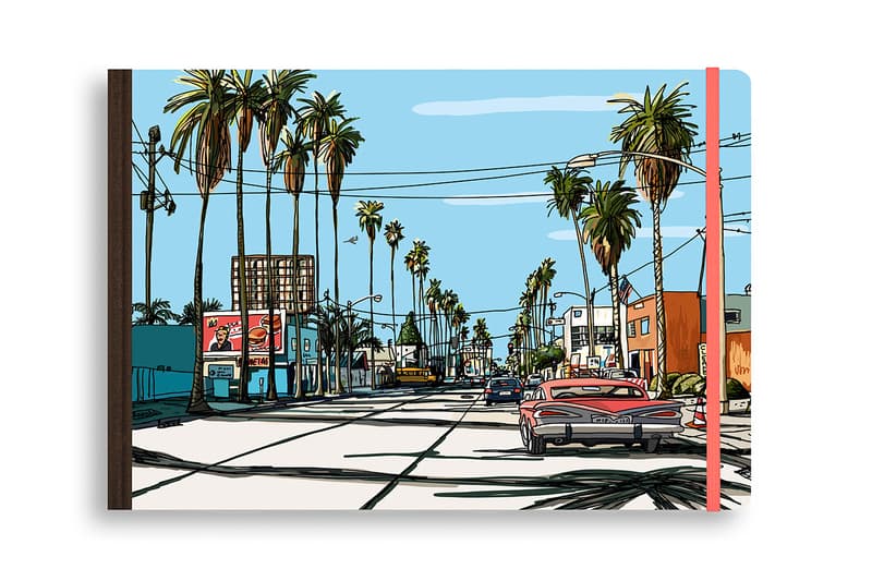Louis Vuitton Travel Book Javier Mariscal Los Angeles Series Limited Edition Artworks Drawings Sketches neon lights slogans shop signs billboards logos