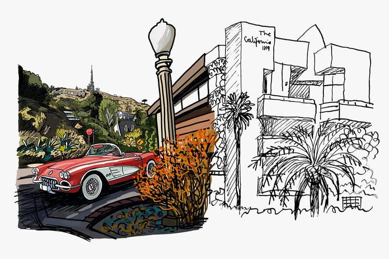 Louis Vuitton Travel Book Javier Mariscal Los Angeles Series Limited Edition Artworks Drawings Sketches neon lights slogans shop signs billboards logos