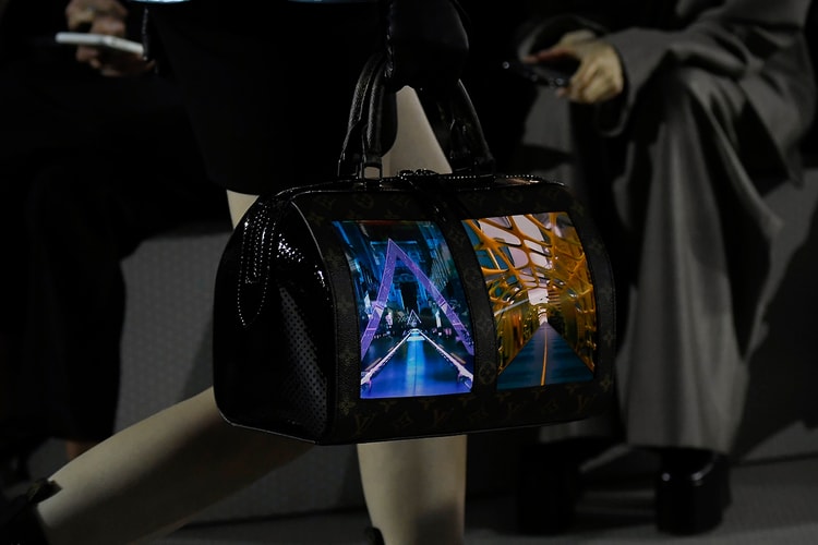 Louis Vuitton Showcases OLED Screen Bags at Cruise 2020 Runway