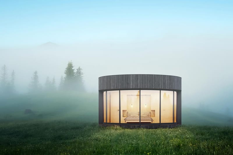 The LumiPod Combines Luxe Living With Nature