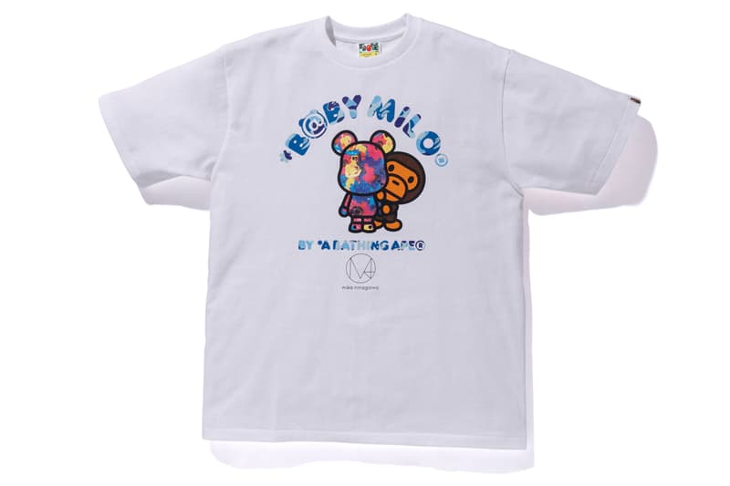 m / Mika Ninagawa x BAPE x Medicom Toy Collaboration capsule release date info may 25 2019 buy shark hoodie bearbricks clock tee shirts