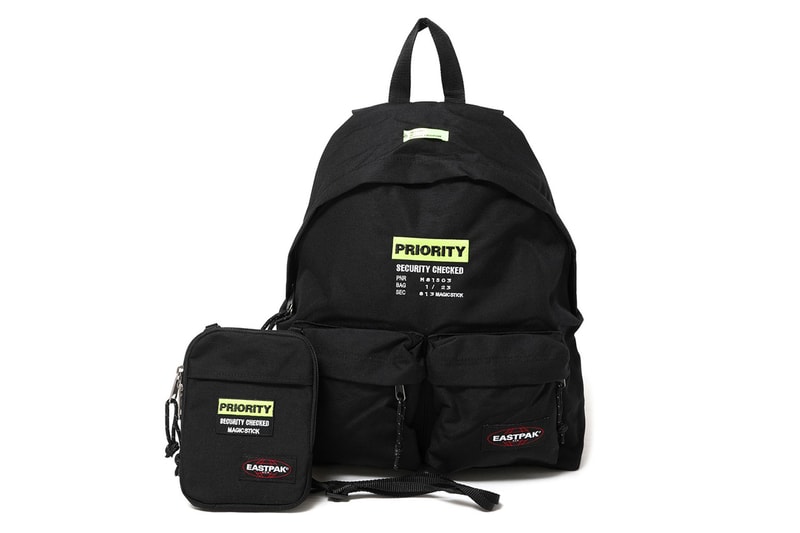 Magic Stick Eastpak Backpack "Priority" Shoulder Bags Neck Pouches Toyko Japan Spring Summer 2019 SS19 Accessories Black Camouflage Grey Melange Special Limited Edition Customization Golden Week 
