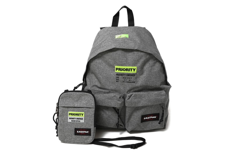 Magic Stick Eastpak Backpack "Priority" Shoulder Bags Neck Pouches Toyko Japan Spring Summer 2019 SS19 Accessories Black Camouflage Grey Melange Special Limited Edition Customization Golden Week 