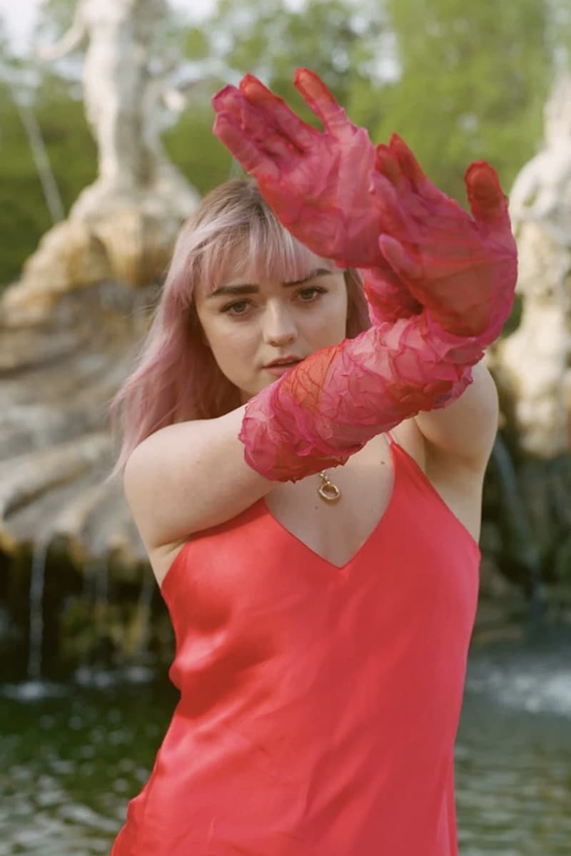 SSENSE Interview Maisie Williams Arya Stark Game of Thrones Rick Owens Versace Gucci Acne Studios Haider Ackerman Saint Laurent Marc Jacobs MM6 Maison Margiela