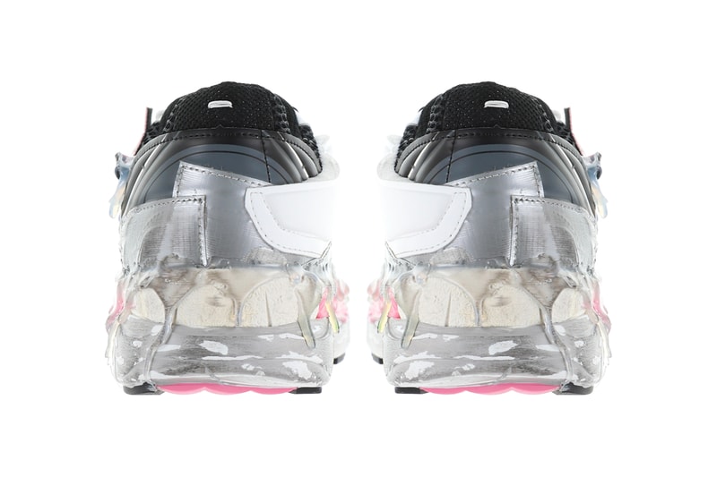 Maison Margiela Fusion Low Top Sneakers “Bubblegum Mix" Release info deconstructed hot glue duct tape maximalism shoes footwear distressed S57WS0257 Nubian Cow Leather  drop date price 