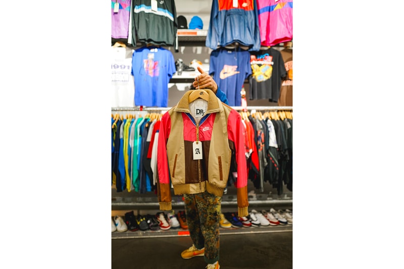 Maison Mère Opens Vintage Nike Dr drx Romanelli Mickey Mouse Clothing Pop Up Store paris france structure