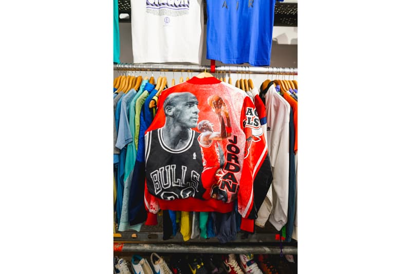 Maison Mère Opens Vintage Nike Dr drx Romanelli Mickey Mouse Clothing Pop Up Store paris france structure