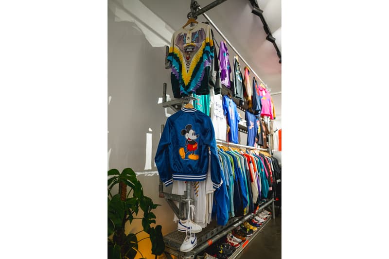 Maison Mère Opens Vintage Nike Dr drx Romanelli Mickey Mouse Clothing Pop Up Store paris france structure