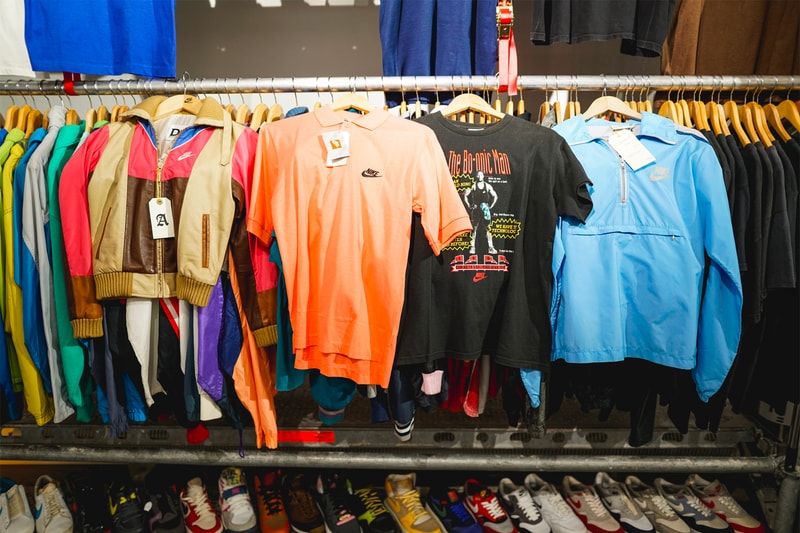 Maison Mère Opens Vintage Nike Dr drx Romanelli Mickey Mouse Clothing Pop Up Store paris france structure