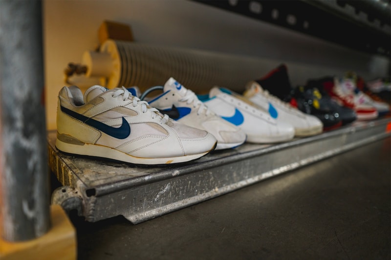 Maison Mère Opens Vintage Nike Dr drx Romanelli Mickey Mouse Clothing Pop Up Store paris france structure