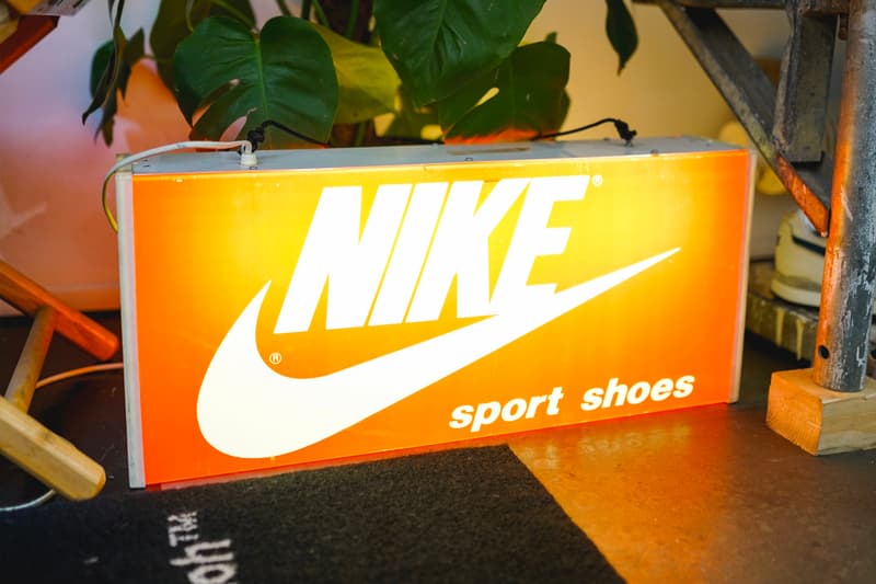 Maison Mère Opens Vintage Nike Dr drx Romanelli Mickey Mouse Clothing Pop Up Store paris france structure