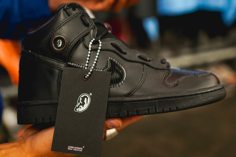 Maison Mère Opens Vintage Nike Dr drx Romanelli Mickey Mouse Clothing Pop Up Store paris france structure