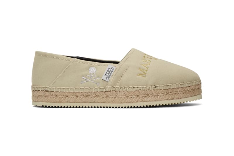 mastermind WORLD x Suicoke Logo Embroidered Espadrilles