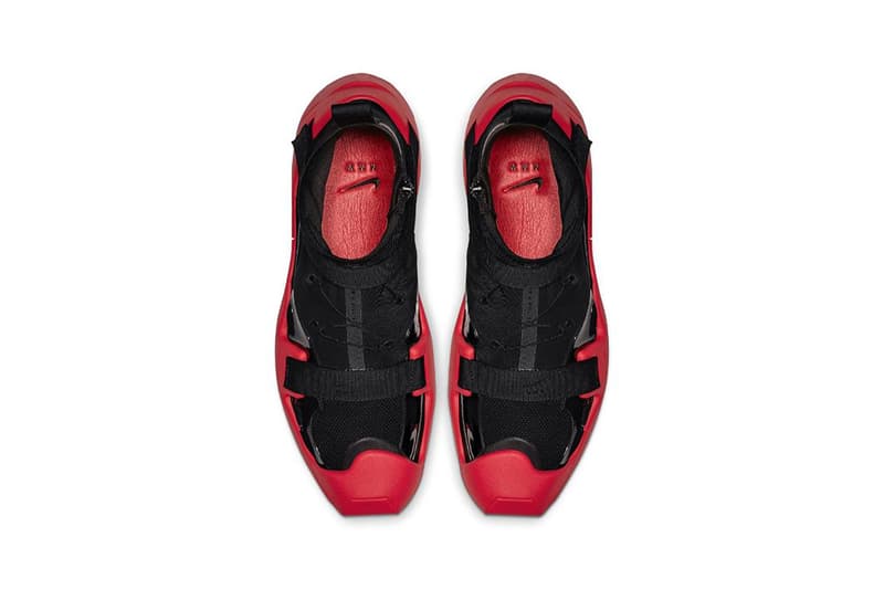 Matthew M Williams Nike Shoe Release First Look Drop Vibram Removable Sole Unit Cramp On Technical 1017 ALYX 9SM Designer Black Free Run