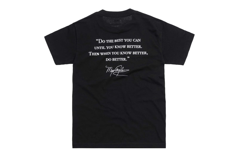 Kith for Maya Angelou High School Capsule Collaboration collection hoodie tee shirt monday program drop release may 13 2019