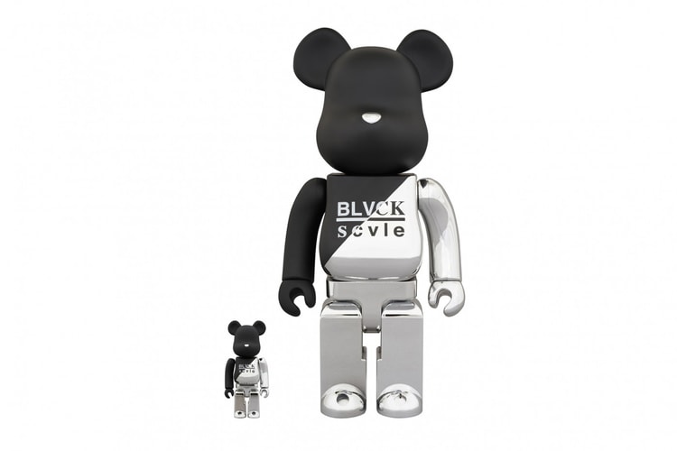 Medicom Toy Taps CLS and BLVCK SCVLE for a Shiny Set of Dual-Toned BE@RBRICKS