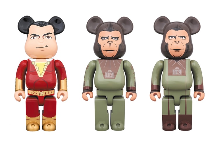 Medicom Toy Releases 'Shazam!' & 'Planet of the Apes'-Inspired BE@RBRICKs