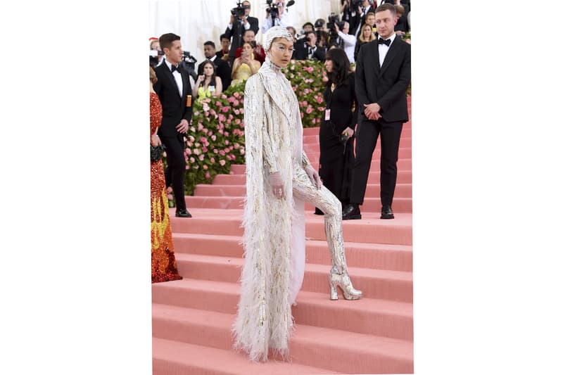 Met Gala 2019 Best dressed red carpets Outfits menswear womenswear best dressed Travis Scott Jared Leto Halsey Frank Ocean Awkwafina French Montana Solange Knowles Gwen Stefani Cardi B Harry Styles Alessandro Michele Florence Welch Anderson Paak Katy Perry Nicki Minaj Lady Gaga Kanye West Kim Kardashian Serena Williams Gigi Hadid Bella Hadid Michael B Jordan Emily Ratjakowski Benedict Cumberbatch Tommy Hilfiger Tom Ford Ezra Miller Winnie Harlow Pyer Moss Jeremy Scott Kylie Jenner Kendall Jenner Tessa Thompson Janelle Monae Donatella Versace Zendaya Dapper Dan Anna Wintour Naomi Campbell