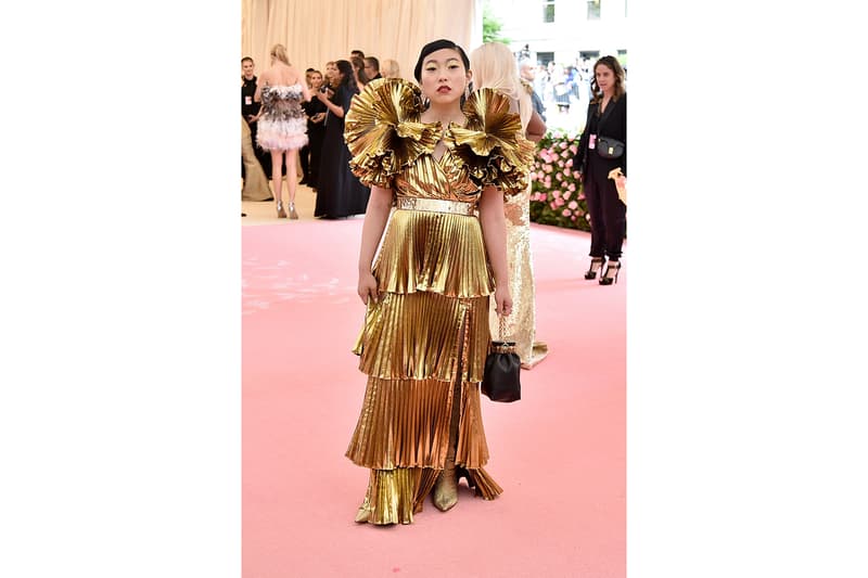 Met Gala 2019 Best dressed red carpets Outfits menswear womenswear best dressed Travis Scott Jared Leto Halsey Frank Ocean Awkwafina French Montana Solange Knowles Gwen Stefani Cardi B Harry Styles Alessandro Michele Florence Welch Anderson Paak Katy Perry Nicki Minaj Lady Gaga Kanye West Kim Kardashian Serena Williams Gigi Hadid Bella Hadid Michael B Jordan Emily Ratjakowski Benedict Cumberbatch Tommy Hilfiger Tom Ford Ezra Miller Winnie Harlow Pyer Moss Jeremy Scott Kylie Jenner Kendall Jenner Tessa Thompson Janelle Monae Donatella Versace Zendaya Dapper Dan Anna Wintour Naomi Campbell