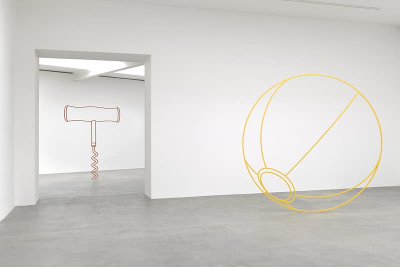 michael craig martin sculpture gagosian london exhibition sculptures artworks