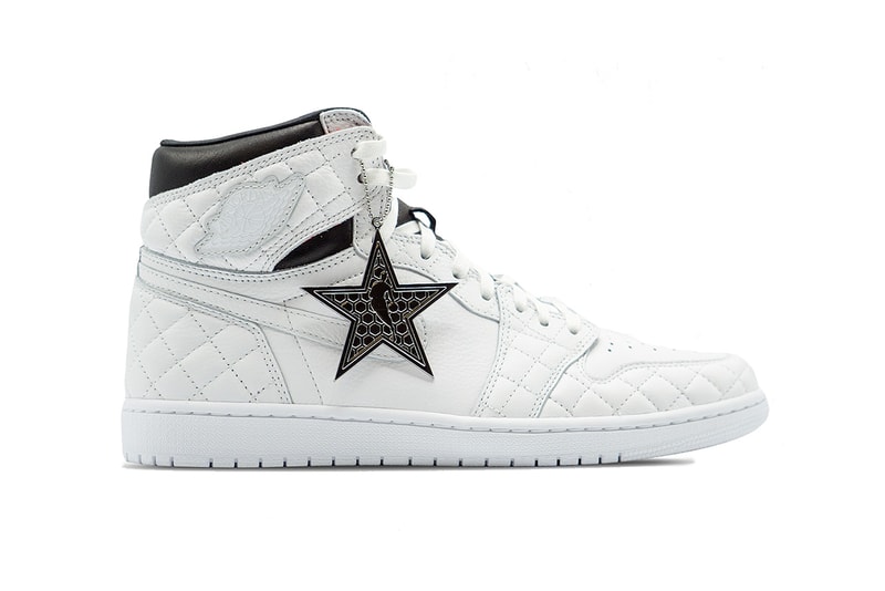 Michael Jordan Designed AJ1 Shoes for Charity raffle sale air jordan 1 silhouette quilted colorway limited 300 pairs may 2019 end contest bid retro OG high