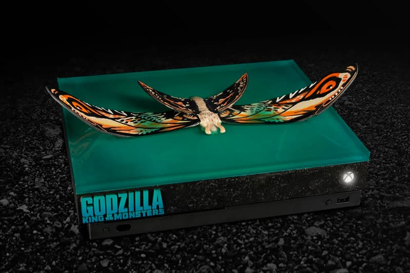 Microsoft is Raffling Out Four Custom Godzilla Inspired Xbox One X gaming console video games movie cinema king of the monsters collectible twitter live