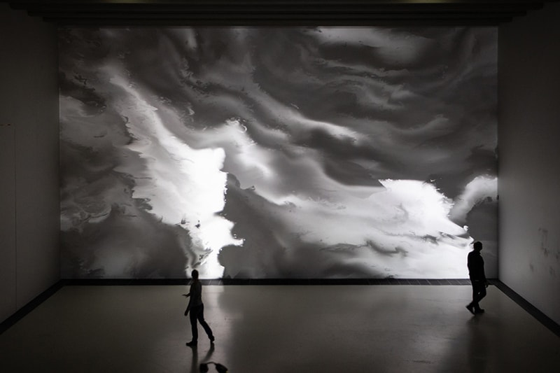 miguel chevalier pixels noir lumiere exhibition soulages museum rodez france