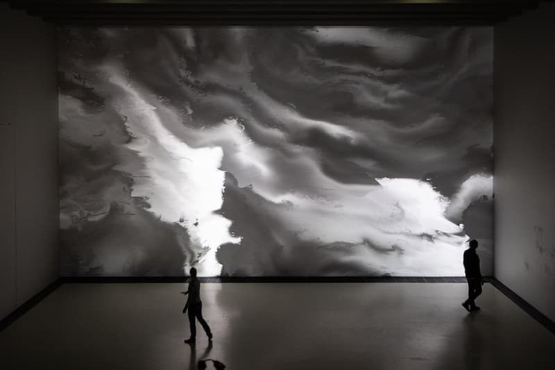 miguel chevalier pixels noir lumiere exhibition soulages museum rodez france