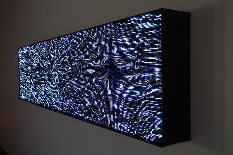 miguel chevalier pixels noir lumiere exhibition soulages museum rodez france