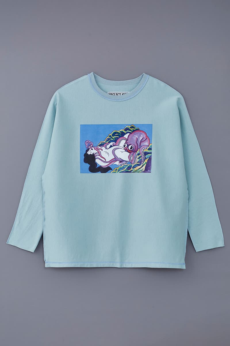 NEGLECT ADULT PATIENTS x SUB-AGE Capsule Collection Collaboration Tokyo Exclusive T-Shirts Graphic Imagery Design NSFW Cannabis Online Store
