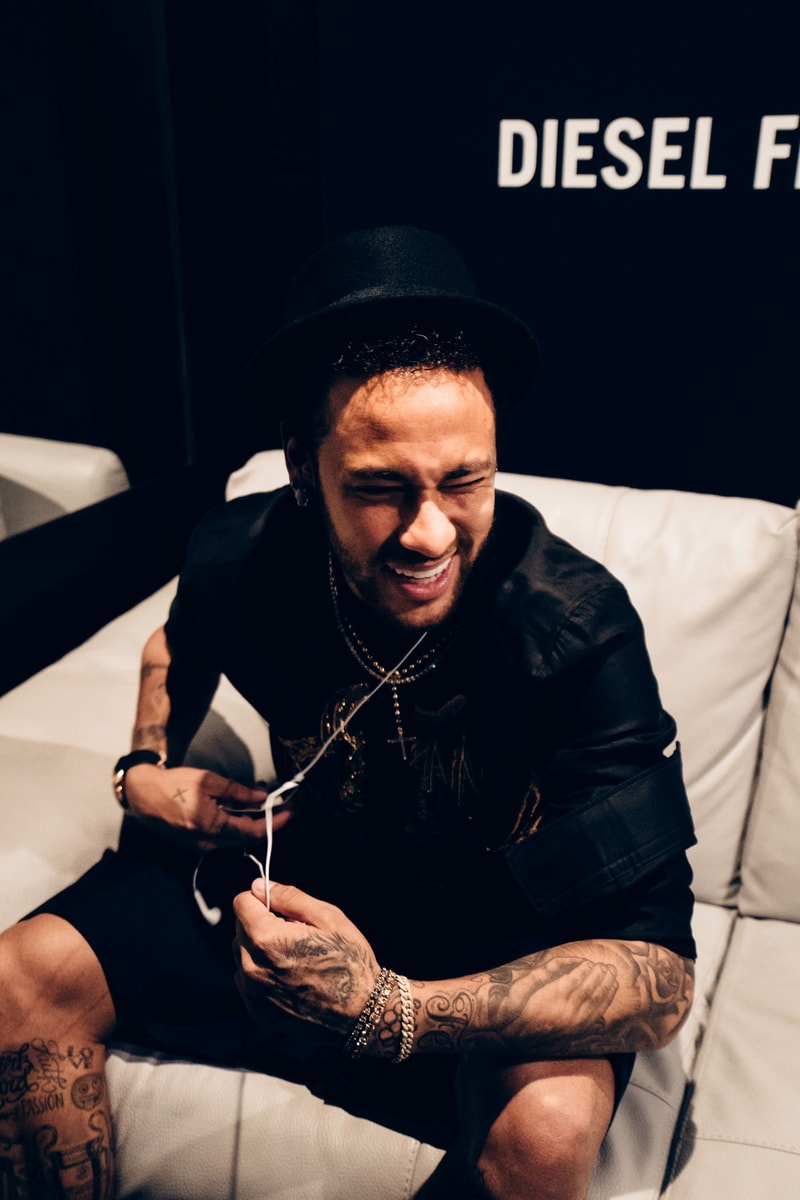 Neymar Jr. Talks Tattoos and His New Diesel Fragrance interviews France hypebeast france paris paris saint germain brazil football soccer