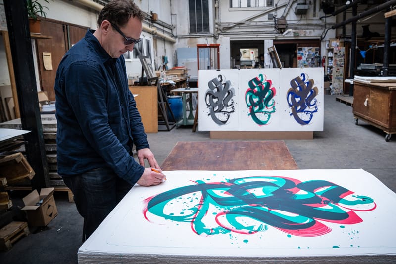 Niels Shoe Meulman & Print Them All to Launch 'Unambidextrous Shoe' Lithographs