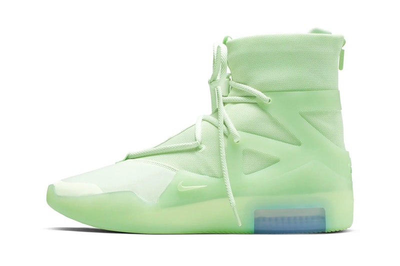 Nike Air Fear of God 1 Pack Available on StockX jerry Lorenzo basketball sports orange green neon In “Frosted Spruce and Orange Pulse