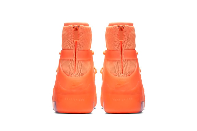 Nike Air Fear of God 1 Frosted Spruce Orange Pulse Release Info AR4237-300 AR4237-800 jerry lorenzo