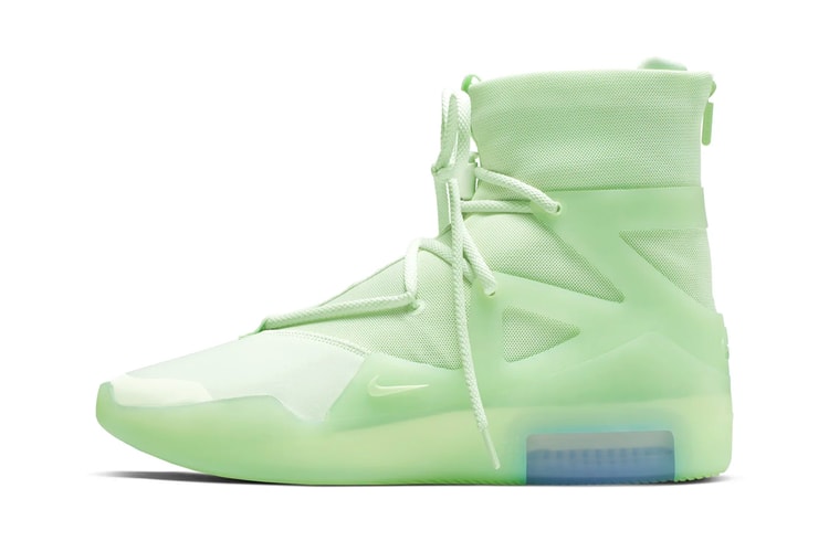 The Nike Air Fear of God 1 "Orange Pulse" & "Frosted Spruce" Are Dropping Next Month