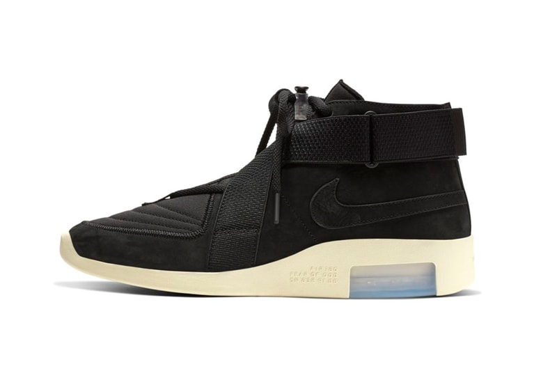 Nike Air Fear of God Raid Black Fossil Release Info jerry lorenzo