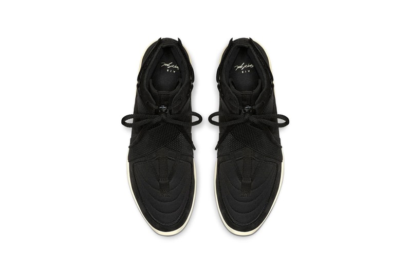 Nike Air Fear of God Raid Black Fossil Release Info jerry lorenzo