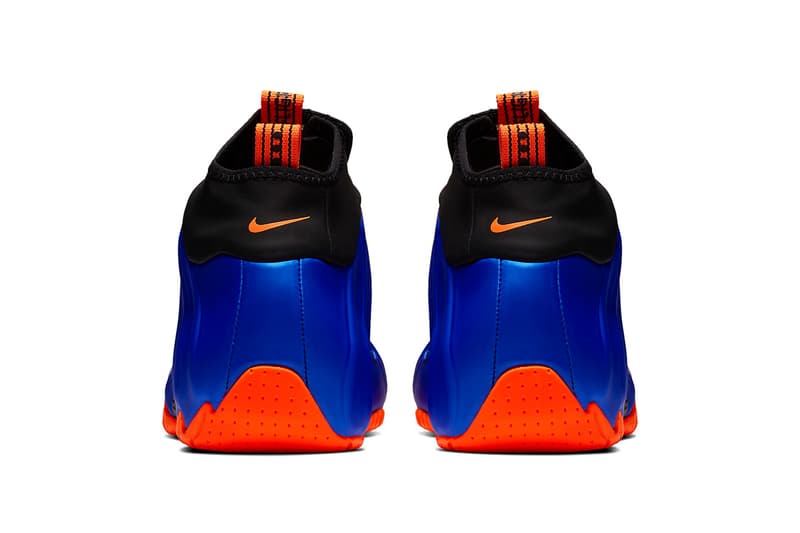 Nike Air Flightposite new york Knicks Theme Release Info nba national basketball association Allan Houston AO9378-401 Racer Blue Black Total Orange